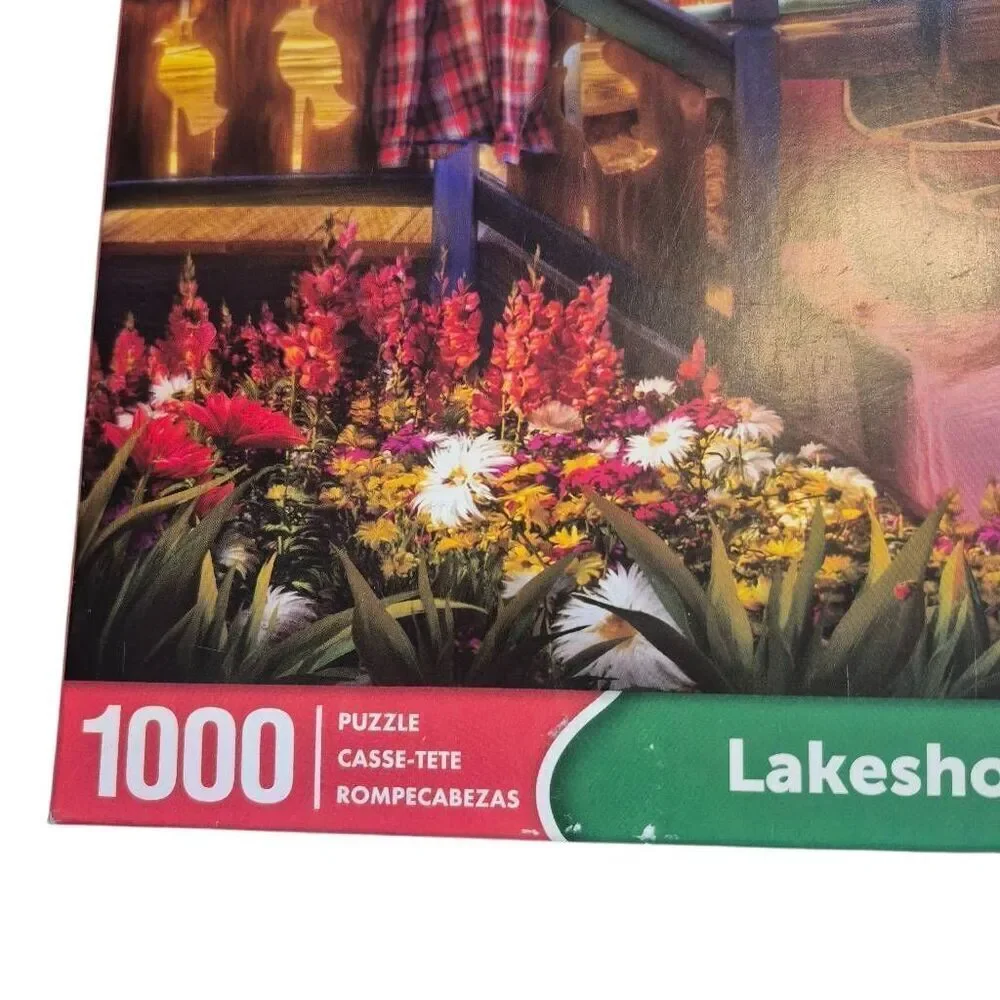 Springbok Lakeshore Serenity 1000 pc Jigsaw Puzzle USED